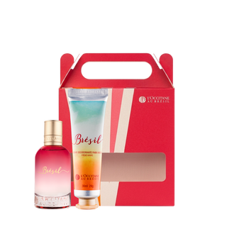 Presente Br&eacute;sil com Deo Col&ocirc;nia e Creme M&atilde;os